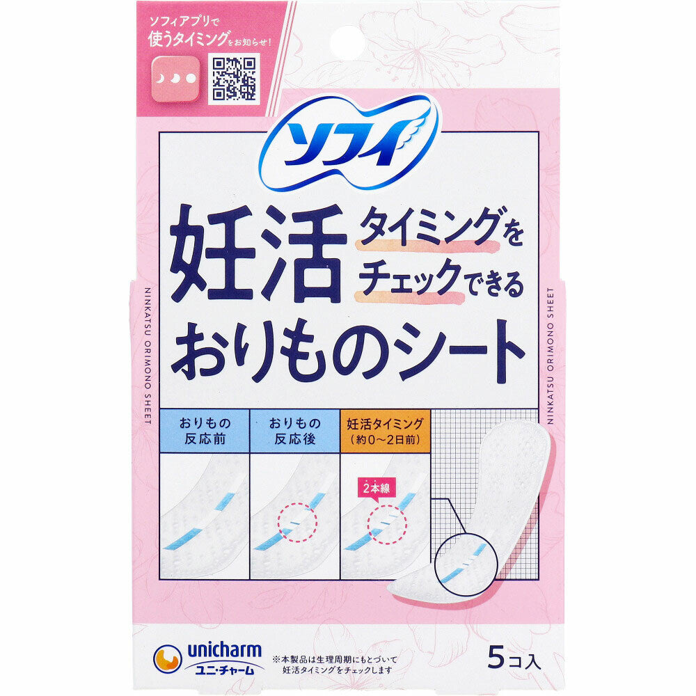 Sofy Panty Liners for Checking Fertility Timing