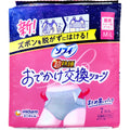 Sofy Super Sleep Outing Replacement Panties, Daytime Use, Panty-Type Sanitary Napkin, Natural Gray, ML Size